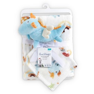 buybuy BABY by Evolur Roar & Snore 2 pc Gift Set - Blanket with Lovey - 1 of 4
