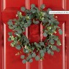 The Lakeside Collection Christmas Delight 24" Wreath - 2 of 4