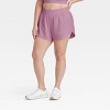 Women's Woven Mid-Rise Run Shorts 3" - All In Motion™ - 3 of 4