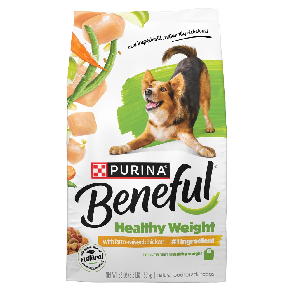 Photos - Dog Food Purina Beneful Healthy Weight Real Chicken Flavor Dry  - 3.5lbs