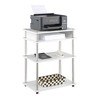 Designs2Go No Tools Printer Stand with Shelves - Breighton Home - image 3 of 4