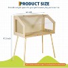 40"x20"x47.5" Large Hamster Cage w/Legs & Acrylic Window | Chew-Proof Habitat w/Openable Top for Guinea Pigs/Chinchillas - 2 of 4
