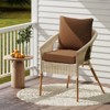 Tangkula 2PCS Deep Seat Chair Cushion Pads Set Indoor/Outdoor w/ Rope Belts - 2 of 4