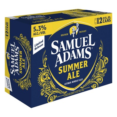 Samuel Adams Seasonal Beer - 12pk/12 fl oz Cans