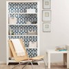 NuWallpaper Navy Grand Trellis Peel & Stick Wallpaper: Removable Adhesive, Temporary Vinyl, Washable, 30.75 Sq Ft Coverage - 4 of 4