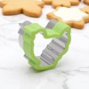 Unique Bargains Biscuit Cutter Medium Chicken-Shaped Cookie Cutter Hand Wash Stainless Steel Plastic 2.7"x2.4"1.6" 1Pcs - 2 of 4