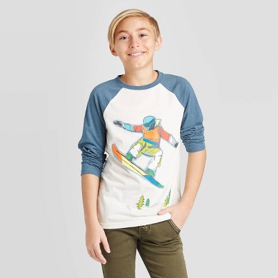 boys raglan shirt