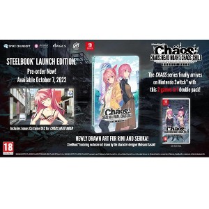 Spike Chunsoft Chaos Head Noah and Chaos Child Double Pack   Steelbook Launch Edition  Nintendo Switch - 1 of 4