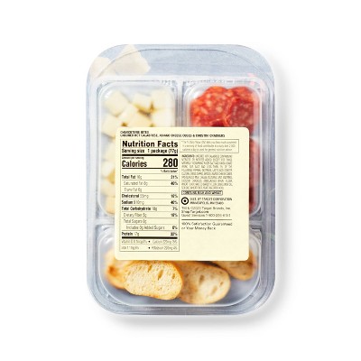 Hot Calabrese, Asiago Cheese Cubes, Crostini Crackers - 2.7oz - Good & Gather™