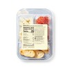 Hot Calabrese, Asiago Cheese Cubes, Crostini Crackers - 2.7oz - Good & Gather™ - image 3 of 3