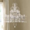Vienna Full Spectrum Crystal Rain Chrome Chandelier 33" Wide Modern 12-Light Fixture for Dining Room House Foyer Kitchen Island Entryway Bedroom Home - 2 of 4