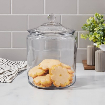 128oz Glass Jar and Lid - Threshold&#8482;