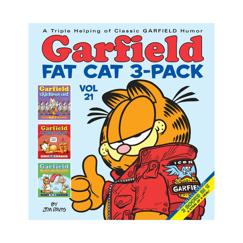 Garfield Fat Cat 3-Pack #21 - by  Jim Davis (Paperback), 1 of 2