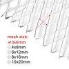 Unique Bargains Car Vehicle Aluminum Alloy Rhombic Grille Mesh Sheet 3 x 6mm - 3 of 4