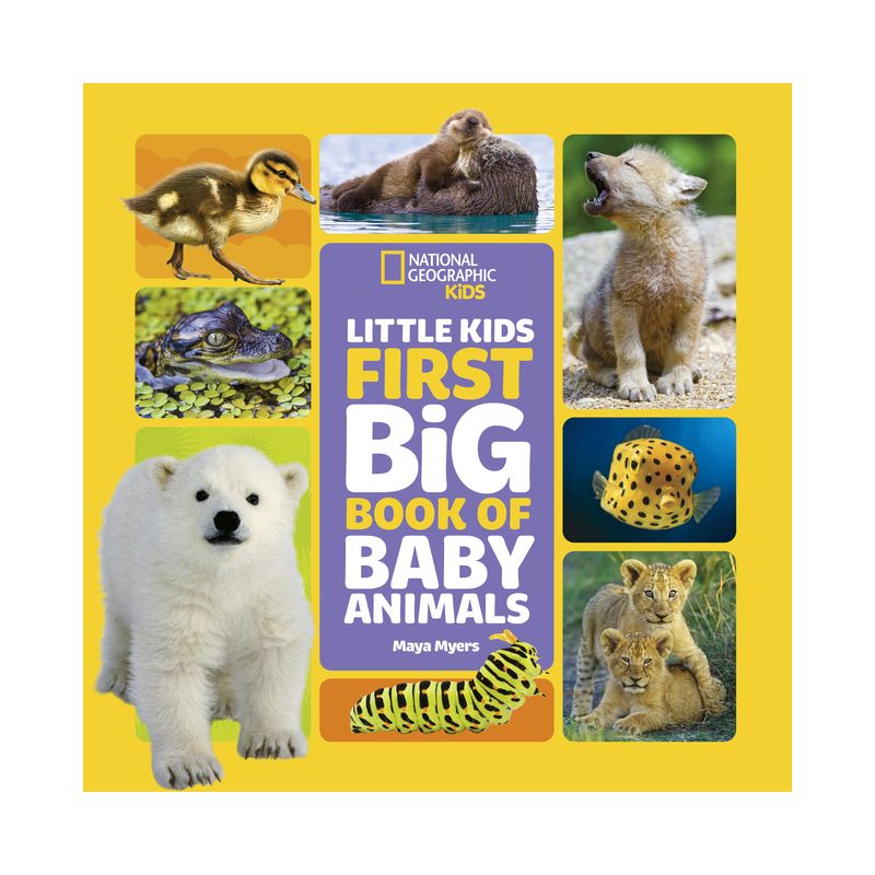 Little Kids First Big Book of Baby Animals - (Little Kids First Big Books) by  Maya Myers (Hardcover), 1 of 2