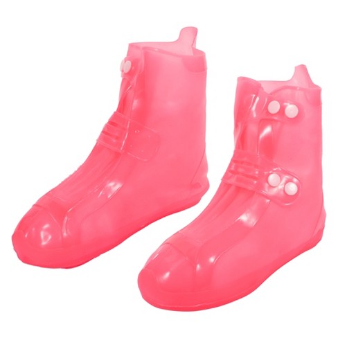 Unique Bargains Unisex Silicone Shoes Covers Rain Boots Reusable Rain Shoe  Covers Non-slip 1 Pair : Target