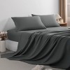 3/4 Pieces Brushed Microfiber Bed Sheet Set, 1800 Super Soft and Cozy Sheet Set - NTBAY - 4 of 4