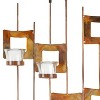 8 Votive Candle Squares Wall Decor - WDC1017 - Safavieh - 3 of 3