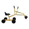 INFURNIC Nature Exploration Toys Kids Toy Excavator Riding Sand Dredger Interactive Play with Bucket Control, Yellow, 22"*18"*5" - 3 of 4