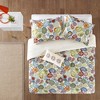Stylish Boho Floral Print Comforter Set, All Season Bedding Set, Cozy Home Textile for Lux Bedroom Decor - 4 of 4