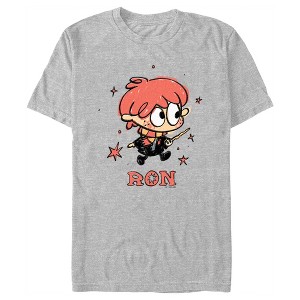 Men's Harry Potter Ron Starry Cartoon T-Shirt - 1 of 4