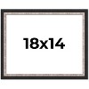 PosterPalooza | Simple Silver Picture Frame - UV Acrylic, Backing Board, Hanging Hardware Included - 2 of 4