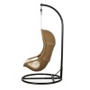 Christopher Knight Home Ripley Outdoor Wicker Hanging Chair with Iron Stand - 4 of 4