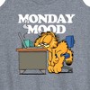 Women's - Garfield - Monday Mood Graphic Racerback Tank - 2 of 4