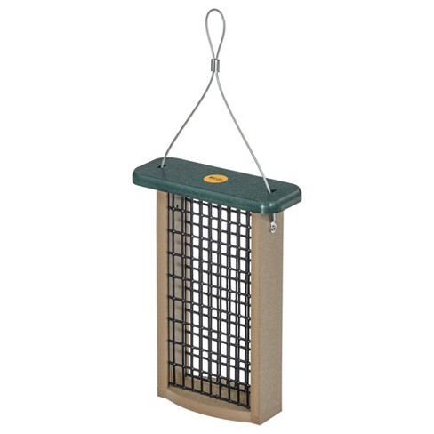 Birds Choice Bird 2-Cake Suet Feeder with Base: Weather-Resistant, Recycled Material, Easy Fill - image 1 of 4