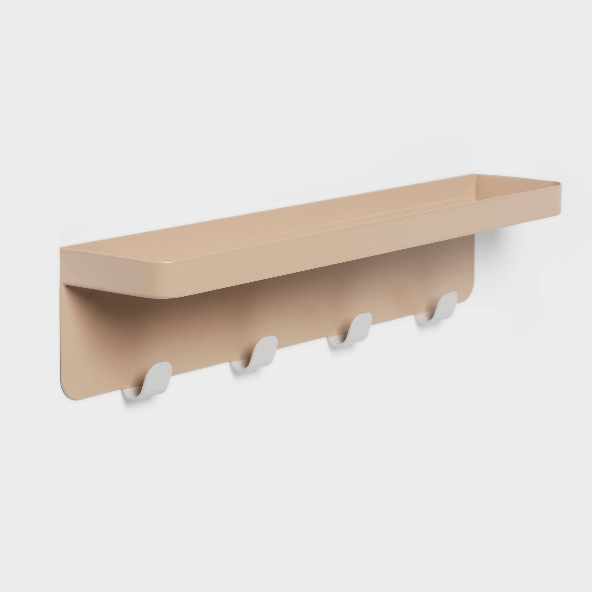 Over The Door Multi Function Basket and Hook Light Brown - Brightroom™