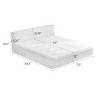 All-in-One Mattress with Built-in Bed Frame,  Cool Mattress with Pressure Relief and Motion Isolation for Bedroom-Baofuwish - 4 of 4