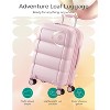 BAGSMART Carry on Luggage with Spinner Wheels - 3 of 3
