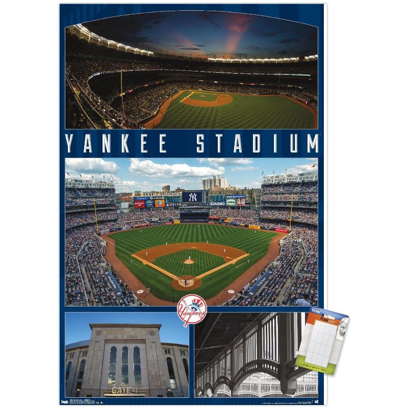 Trends International MLB New York Yankees - Stadium 16 Unframed Wall Poster Prints, 1 of 7