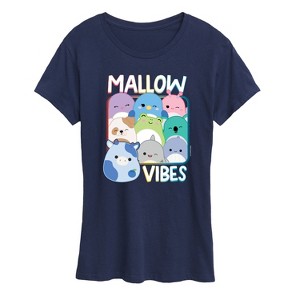 Women's - Squishmallows - Mallow Vibes Short Sleeve Graphic T-Shirt - 1 of 4