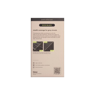 hims Hair Color - Rich Black - 5 fl oz