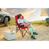 SKRAN Oversized Camping Chairs, High Back Heavy Duty Lawn Chair, Portable Collapsible Chair with Cup Holder for Outdoor, Travel, Picnic, Beach - 2 of 4