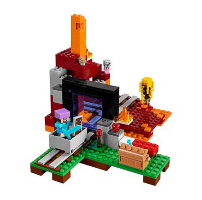 lego minecraft the nether