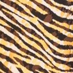 gold zebra foil