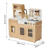 Teamson Kids Little Chef Cyprus Play Kitchen with 14pc Accessory Set - 2 of 4
