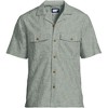 Lands' End Men's Short Sleeve Linen Surplus Shirt - 3 of 3