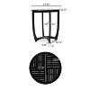 NicBex Round Dining Table 48" Modern Minimalist Wooden Dining Table for Dining Room - 4 of 4