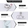 WOWOW Bathroom Toilet Paper Holder, 304 Stainless Steel Bath Toilet Tissue Holder Wall Mount - 4 of 4