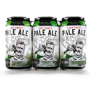 Lost Forty Pale Ale Beer - 6pk/12 fl oz Cans - 1 of 1