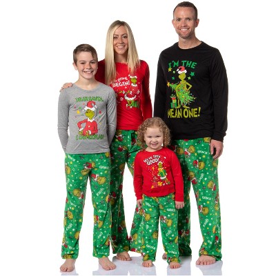 Seven Times Six Dr. Seuss GRINCH Boys' Dear Santa, I Can Explain Kids Sleep Set Multicoloured