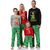 Seven Times Six Dr. Seuss Women's GRINCH Let The Gifting Begin Lounge Pajama Sleep Set Multicoloured - 2 of 4