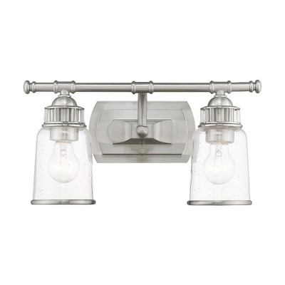 Livex Lighting Lawrenceville 2 - Light Vanity in  Brushed Nickel