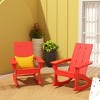WestinTrends  Modern Adirondack Outdoor Rocking Chair (Set of 2) - 4 of 4