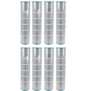 Hurricane 8 Pack HF7472-04 Advanced Pool Filter Cartridge Replacement for PCC130, Unicel C-7472, Filbur FC-1978 Pentair Clean & Clear Plus 520 - 1 of 4
