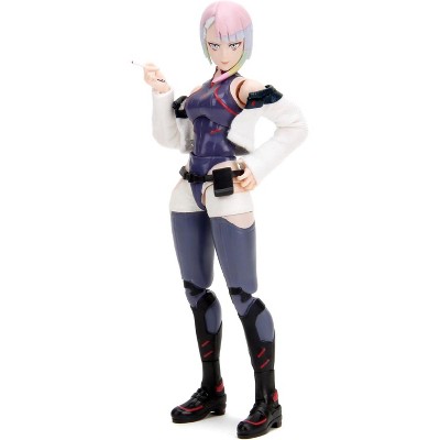 Jada Cyberpunk Edgerunners Lucy Scale Action Figure - 5.7” Highly Articulated Collectible with Accessories