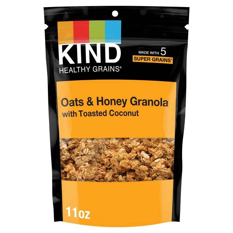 KIND Healthy Grains Oats & Honey Clusters - 11oz, 1 of 11